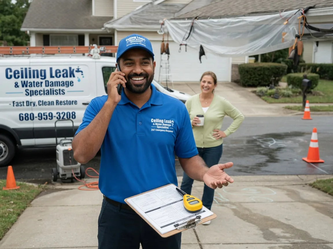 Ceiling Leak Cleanup Virginville, PA FAQs